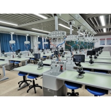 东方教具●新型吊装式集成生物（互动显微）实验室